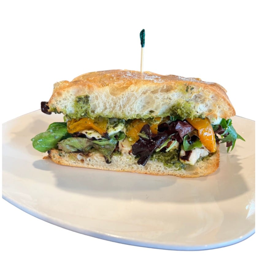Sandwich Special - Chicken Caprese Ciabatta (Online).