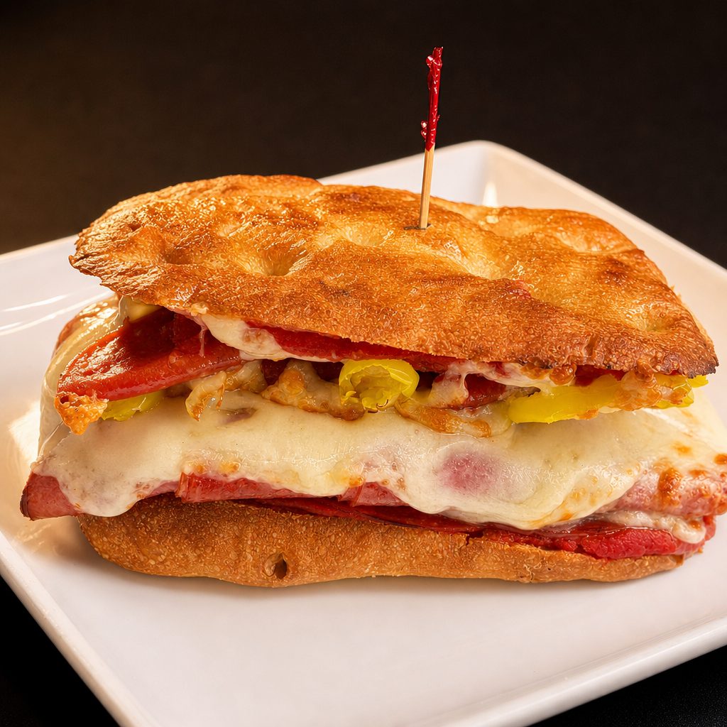 Pizza Stromboli.
