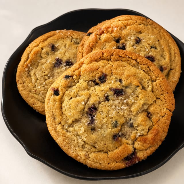 Lemon Blueberry Cookie.