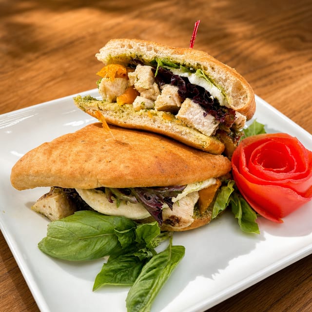 Sandwich Special - Chicken Caprese Ciabatta (Online).