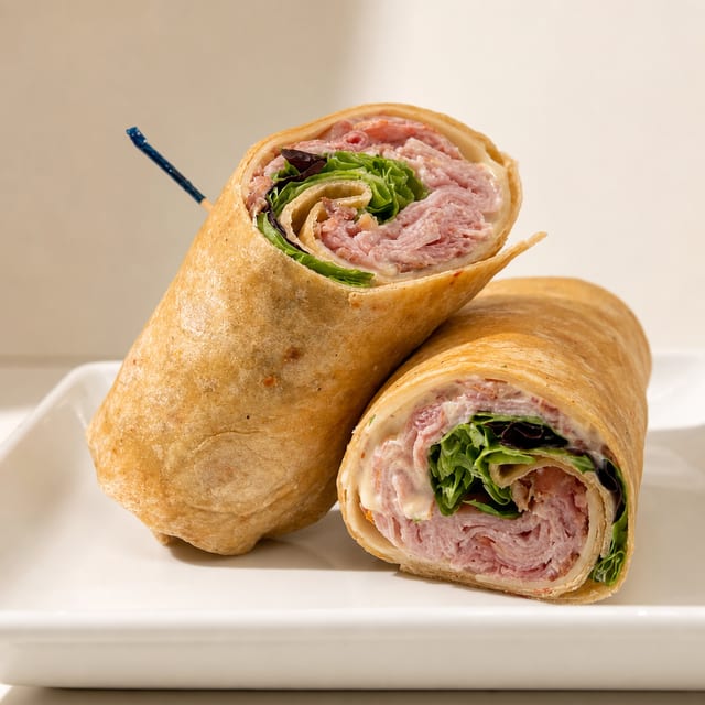 Wrap - Ham, Bacon & Swiss.