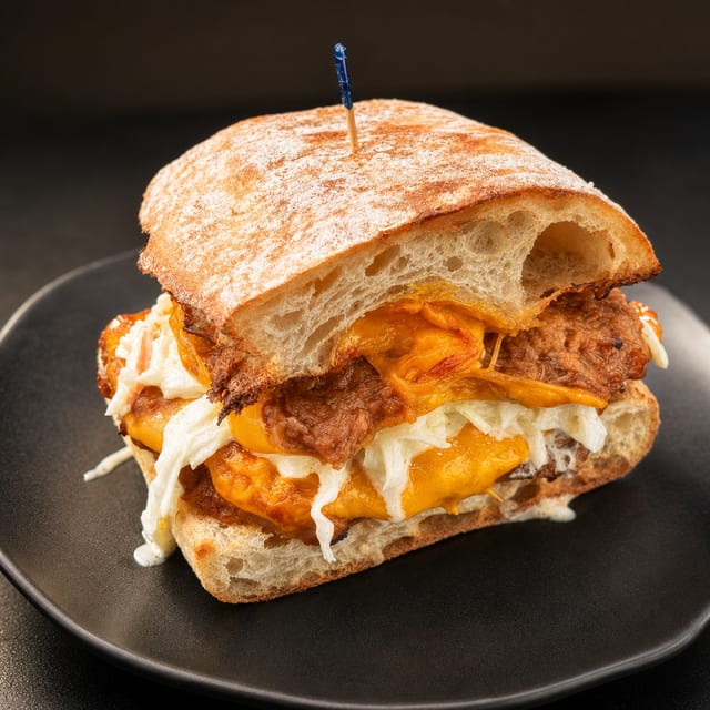 Sandwich Special - Pulled Pork Ciabatta (Online).
