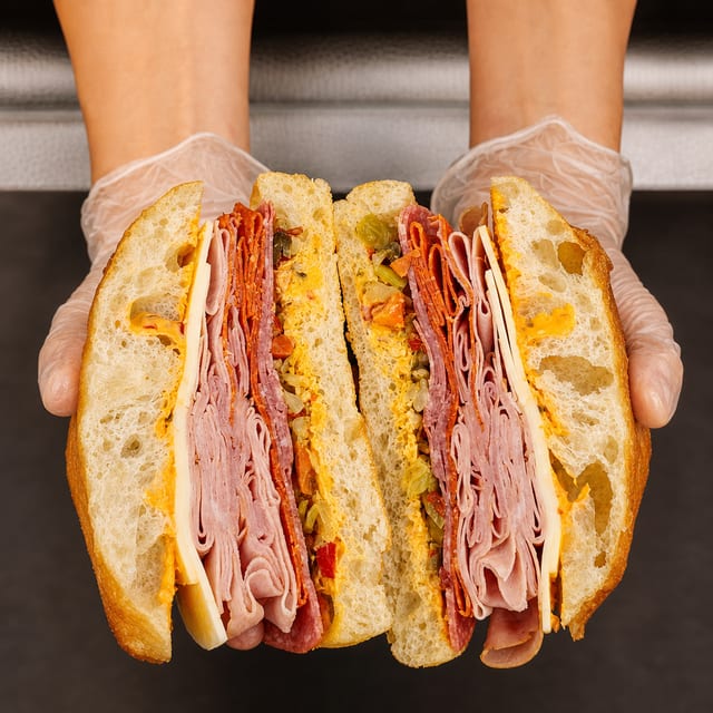 Muffuletta - Whole.